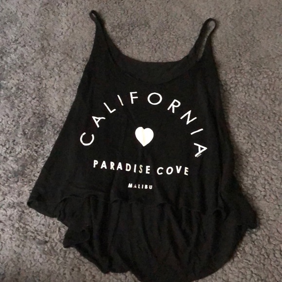 Brandy Melville Paradise Cove Crop Tank - Picture 2 of 5